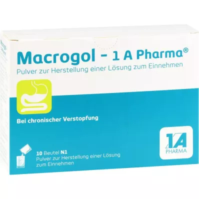 MACROGOL-1A Pharma Plv.z.Her.e.Ls.zum Einnehmen, 10 szt