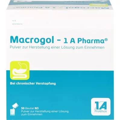 MACROGOL-1A Pharma Plv.z.Her.e.Ls.zum Einnehmen, 50 szt
