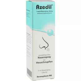 AZEDIL 1 mg/ml roztwór do rozpylania do nosa, 5 ml
