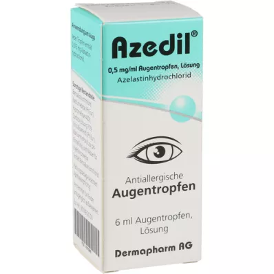 AZEDIL 0,5 mg/ml roztwór kropli do oczu, 6 ml