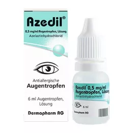 Krople do oczu Azedil® z azelastyną, 6 ml