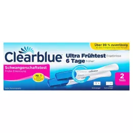 CLEARBLUE Test ciążowy do wczesnego wykrywania ciąży, 2 szt