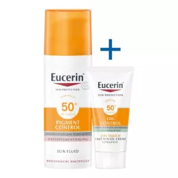 Eucerin Sun Fluid Pigment Control LSF 50 + , 50 ml