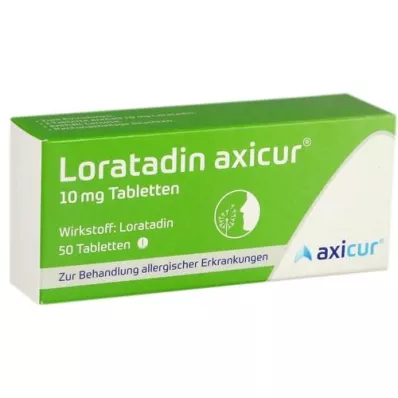 LORATADIN axicur 10 mg tabletki, 50 szt