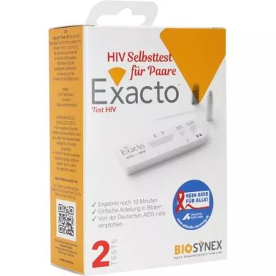 EXACTO HIV Autotest dla par, 1 szt