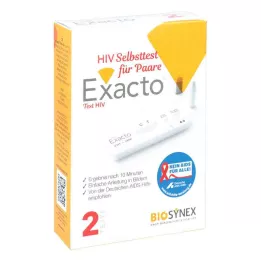 EXACTO HIV Autotest dla par, 1 szt