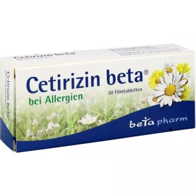 CETIRIZIN tabletki powlekane beta, 30 szt