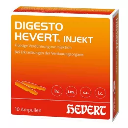 Ampułki do wstrzykiwań Digesto Hevert, 10x2 ml