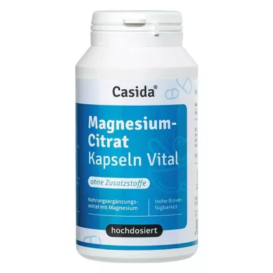 Kapsułki cytrynianu magnezu Vital, 120 sztuk