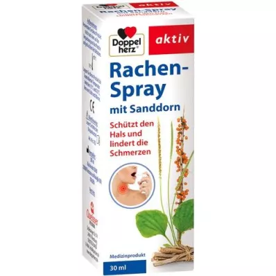 DOPPELHERZ Spray do gardła z rokitnikiem, 30 ml