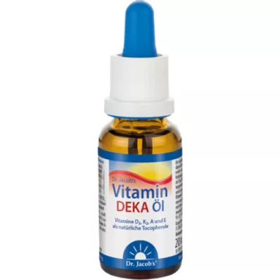 VITAMIN DEKA Krople olejku Dr.Jacobs, 20 ml