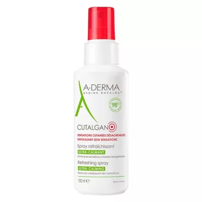 A-Derma Cutalgan odświeżający spray, 100 ml