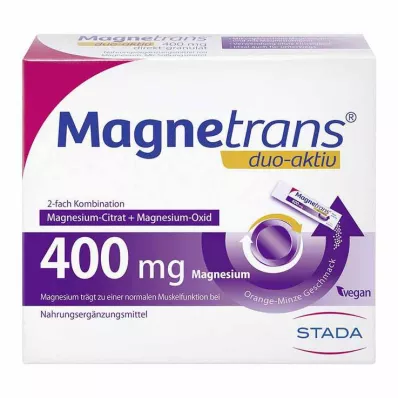 Magnetrans duo-active 400 mg sztyfty, 50 szt Magnetrans duo-active 400 mg sztyfty, 50 szt