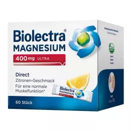 BIOLECTRA Magnez 400 mg ultra Direct Lemon, 60 kapsułek