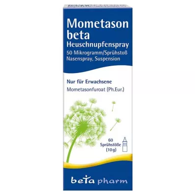 Mometazon beta w sprayu na katar sienny, 10 g