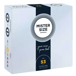 MISTER Prezerwatywy rozmiar 53, 36 szt