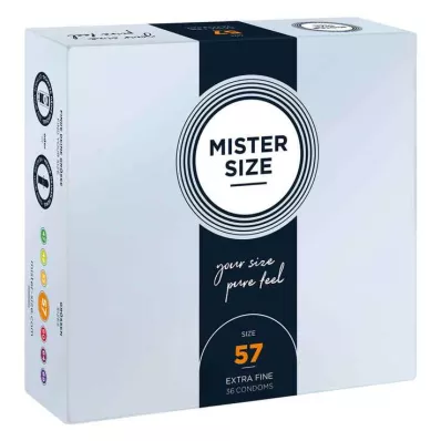 MISTER Prezerwatywy rozmiar 57, 36 szt