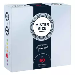 MISTER Prezerwatywy rozmiar 60, 36 szt
