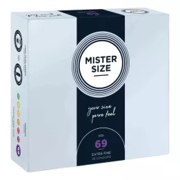 MISTER Prezerwatywy rozmiar 69, 36 szt