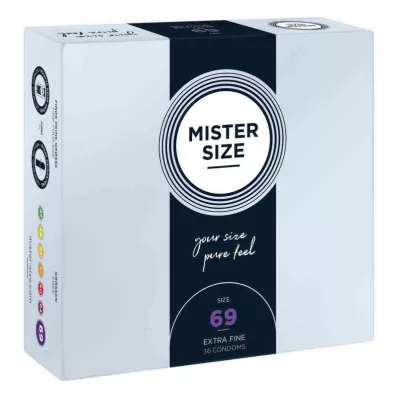 MISTER Prezerwatywy rozmiar 69, 36 szt