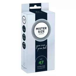 MISTER Prezerwatywy rozmiar 47, 10 szt