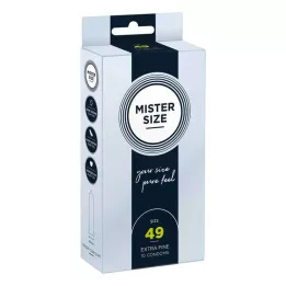 MISTER Prezerwatywy rozmiar 49, 10 szt