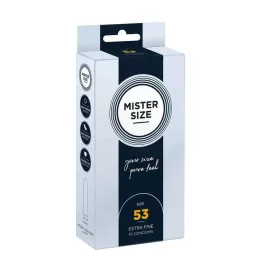 MISTER Prezerwatywy rozmiar 53, 10 szt