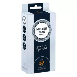 MISTER Prezerwatywy rozmiar 57, 10 szt