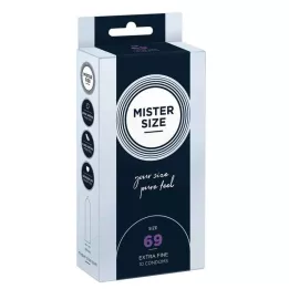 MISTER Prezerwatywy rozmiar 69, 10 szt