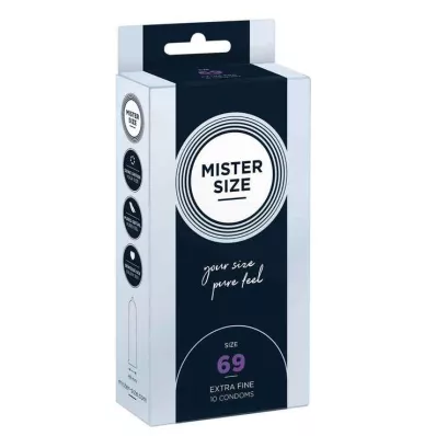 MISTER SIZE 69 prezerwatyw, 10 szt