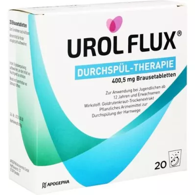 UROL FLUX Flush Therapy 400,5 mg tabletki musujące, 20 szt