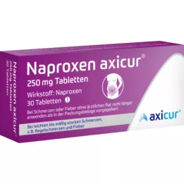 NAPROXEN axicur 250 mg tabletki, 30 szt