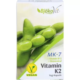 VITAMIN K2 MK7 kapsułki wegańskie all-trans, 60 szt
