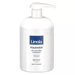 LINOLA Dozownik mleczka do skórek, 500 ml