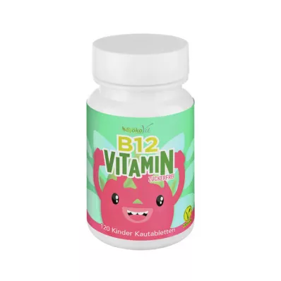 VITAMIN B12 KINDER Wegańskie tabletki do żucia, 120 szt