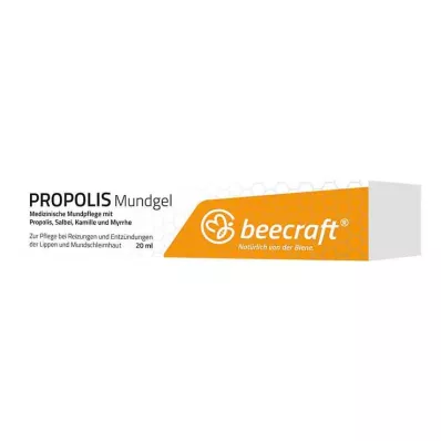 BEECRAFT Propolisowy żel do ust, 20 ml