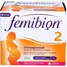 FEMIBION Zestaw 2 kombinacji ciążowych, 2X56 szt