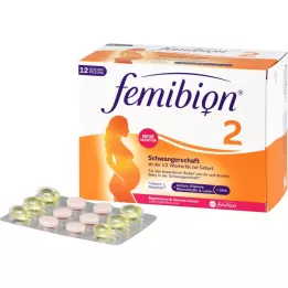 FEMIBION Zestaw 2 kombinacji ciążowych, 2 x 84 szt