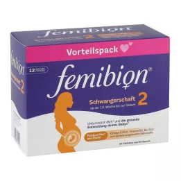 FEMIBION Zestaw 2 kombinacji ciążowych, 2 x 84 szt