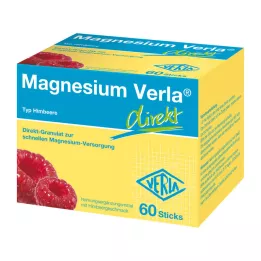 MAGNESIUM VERLA granulki bezpośrednie malina, 60 szt