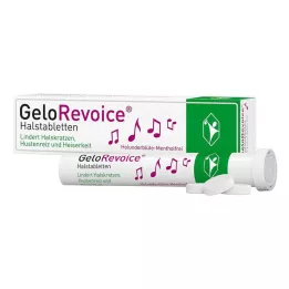 GELOREVOICE Pastylki do ssania na gardło Kwiat czarnego bzu - Mentholfree, 20 szt