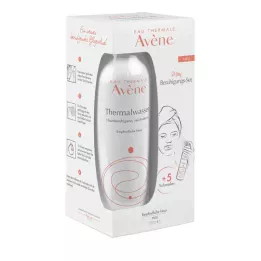 AVENE Woda termalna w sprayu 150 ml + 5 maseczek w płachcie, 1 szt