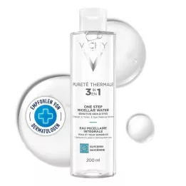 Vichy Purete Thermale Mineralny płyn micelarny wrażliwy, 200 ml