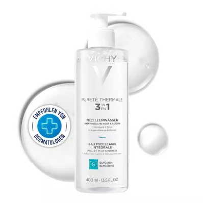 Vichy Purete Thermale Mineralny płyn micelarny wrażliwy, 400 ml Vichy Purete Thermale Mineralny płyn micelarny wrażliwy, 400 ml