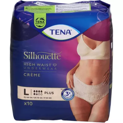 TENA SILHOUETTE plus krem L, 10 szt