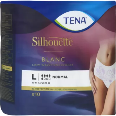 TENA SILHOUETTE normalny L blanc, 10 szt