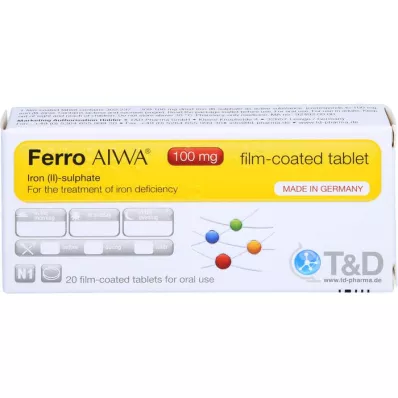 FERRO AIWA Tabletki powlekane 100 mg, 20 szt