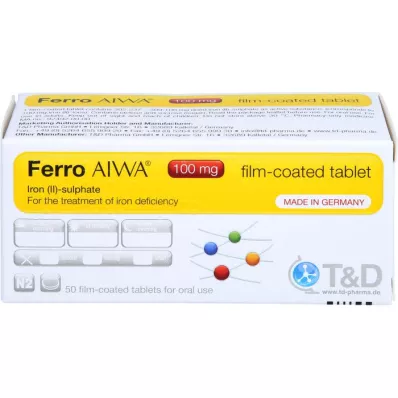 FERRO AIWA Tabletki powlekane 100 mg, 50 szt