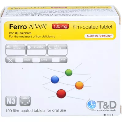 FERRO AIWA Tabletki powlekane 100 mg, 100 szt