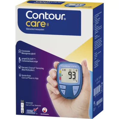 CONTOUR System monitorowania stężenia glukozy we krwi Care Set mg/dl, 1 p